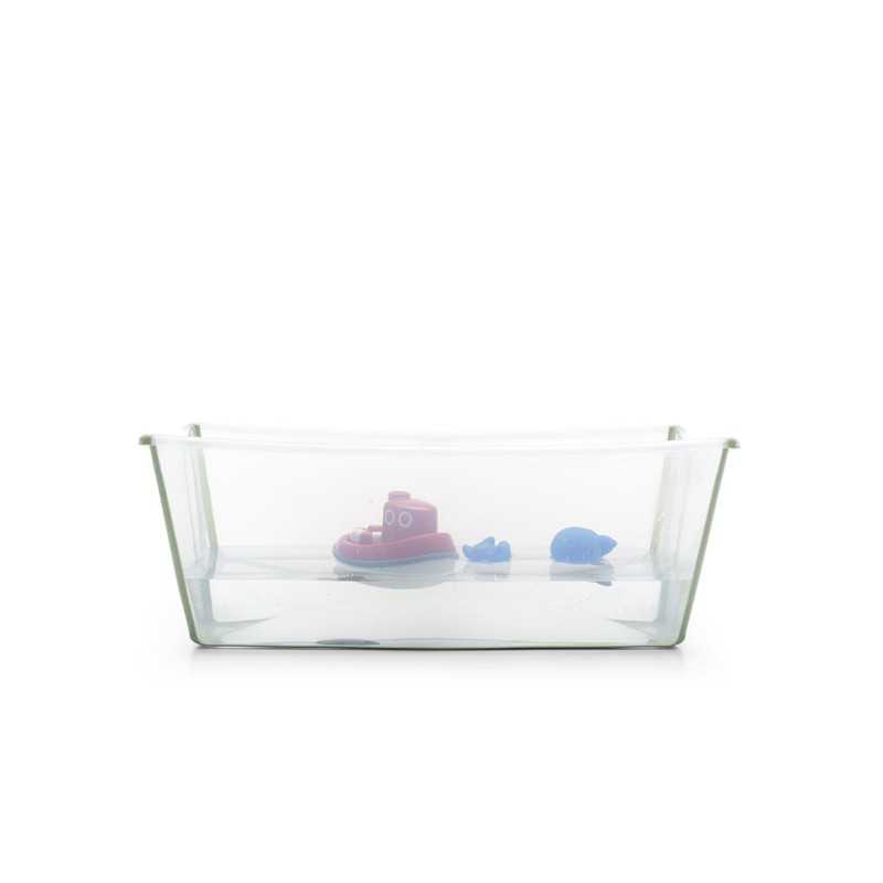 Stokke Flexi Bath X-Large Transparent Green con supporto