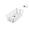 Stokke Flexi Bath X-Large Transparent Green con supporto
