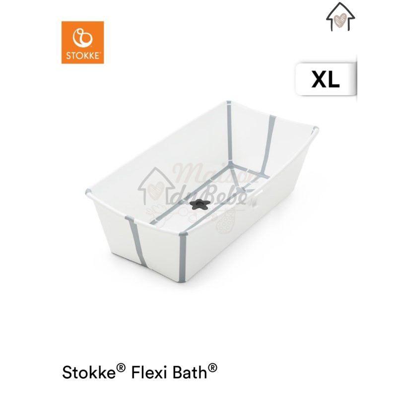 Stokke Flexi Bath X-Large White con supporto