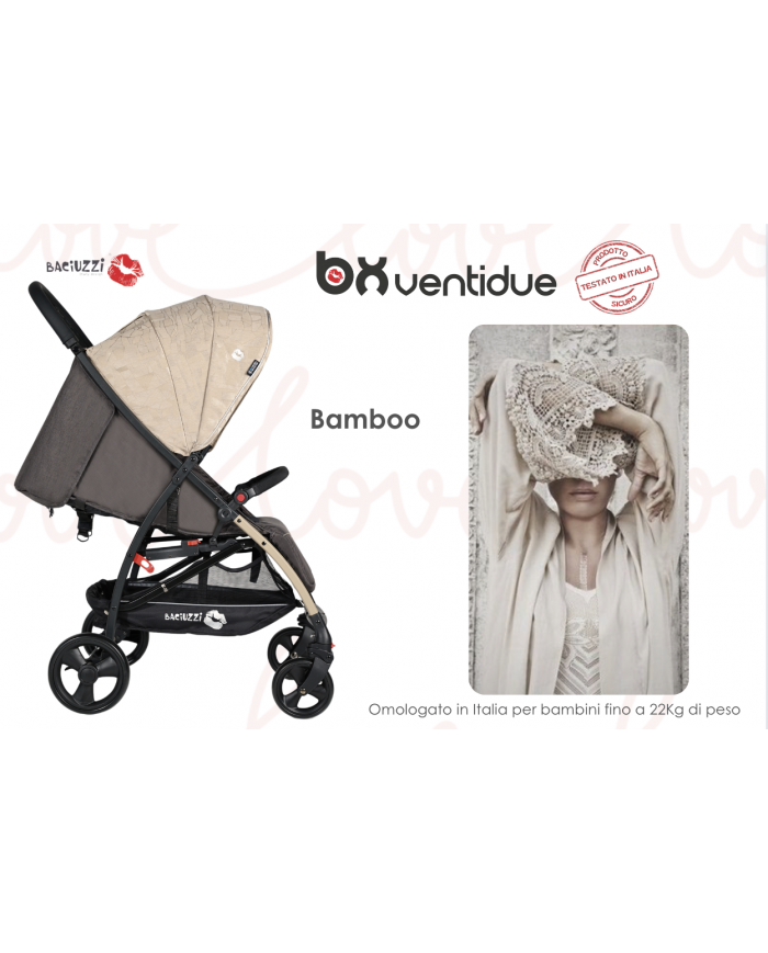 Baciuzzi passeggino BX 22 Bamboo