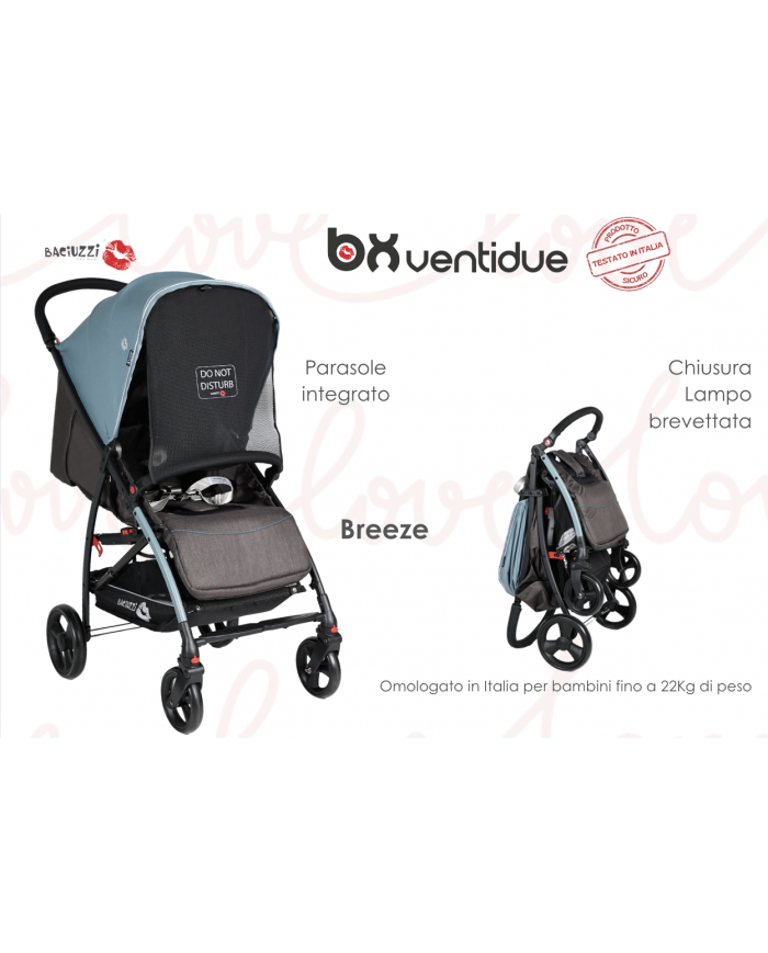 Baciuzzi passeggino BX 22 Breeze