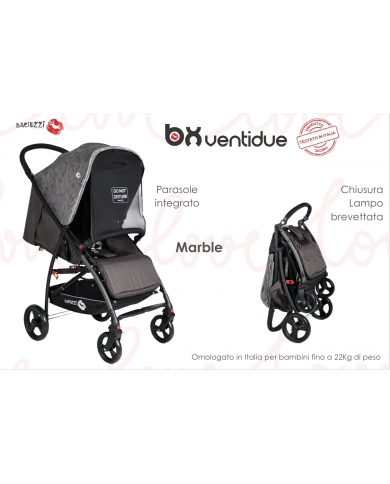 Baciuzzi passeggino BX 22 Marble