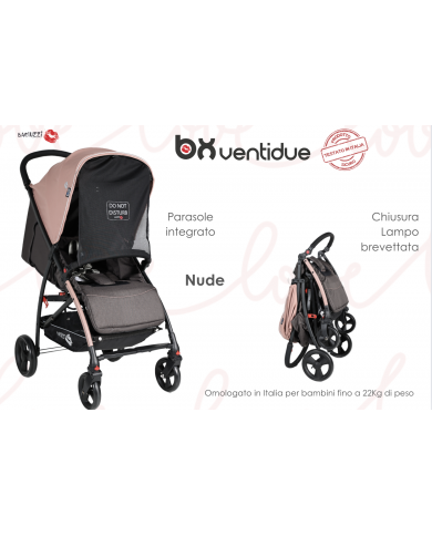 Baciuzzi passeggino BX 22 Nude
