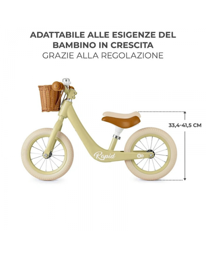 Kinderkraft Bicicletta RAPID 2 Green