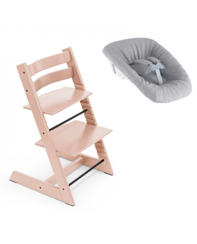 Stokke Promo Tripp Trapp Pink con Newborn