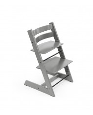 Stokke Promo Tripp Trapp Storm Grey con Newborn