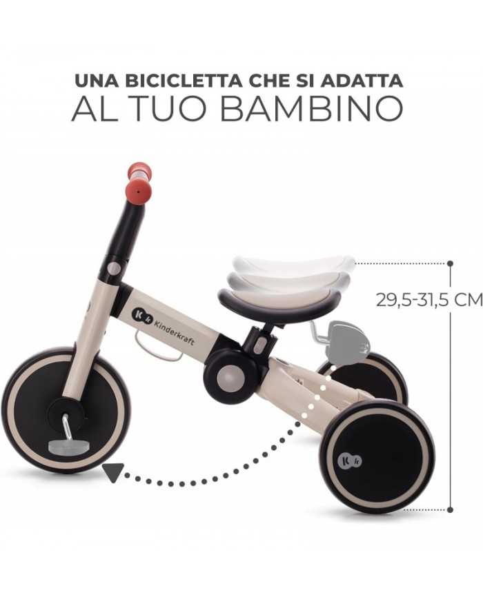 Kinderkraft triciclo 4Trike SUNFLOWER BLUE