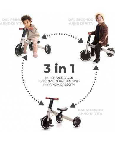 Kinderkraft triciclo 4Trike SILVER GREY
