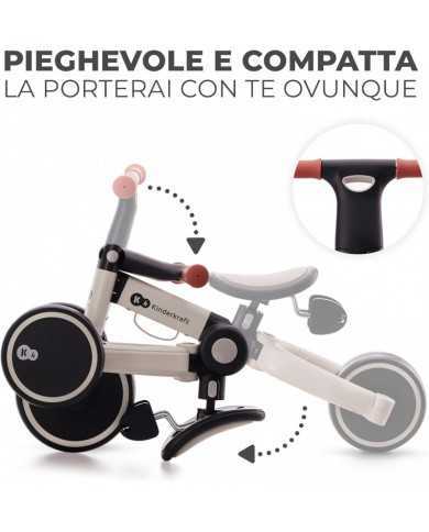 Kinderkraft triciclo 4Trike SILVER GREY