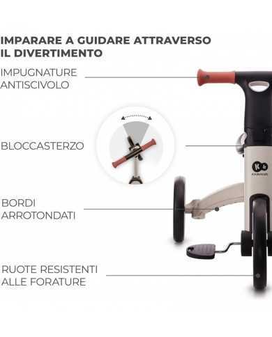 Kinderkraft triciclo 4Trike SILVER GREY