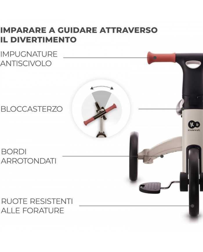 Kinderkraft triciclo 4Trike SILVER GREY