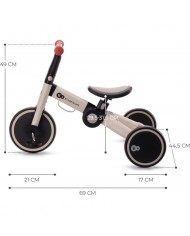 Kinderkraft triciclo 4Trike SILVER GREY