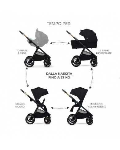 Kinderkraft DUO Passeggino ,Carrozzina e Borsa NEA 2 PLATINUM GREY Kinderkraft DUO Passeggino ,Carrozzina e Borsa NEA 2 PLATINUM GREY