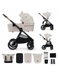 Kinderkraft DUO Passeggino ,Carrozzina e Borsa NEA 2 PLATINUM GREY