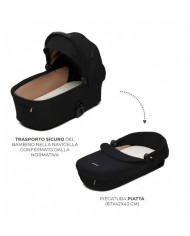 Kinderkraft Trio Passeggino ,Carrozzina,Ovetto e Borsa NEA 2 DEEP GREY