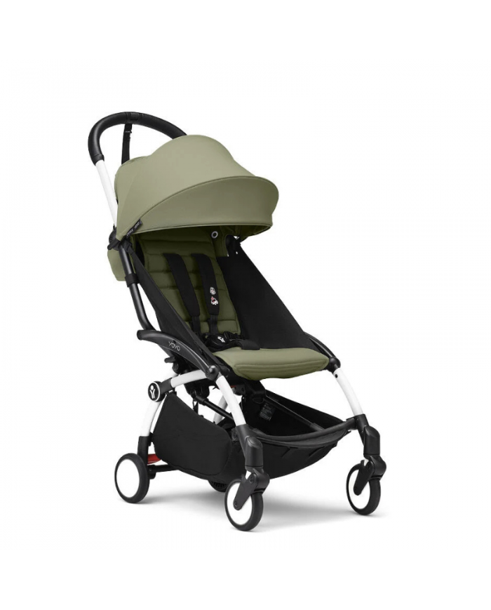 Stokke Passeggino Leggero Yoyo³ White-Olive 6 Mesi+ Omaggio