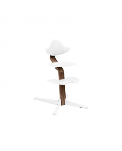 Stokke Sedia Nomi Walnut White con Baby Set Omaggio
