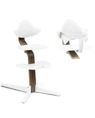 Stokke Sedia Nomi Walnut Black con Baby Set Omaggio