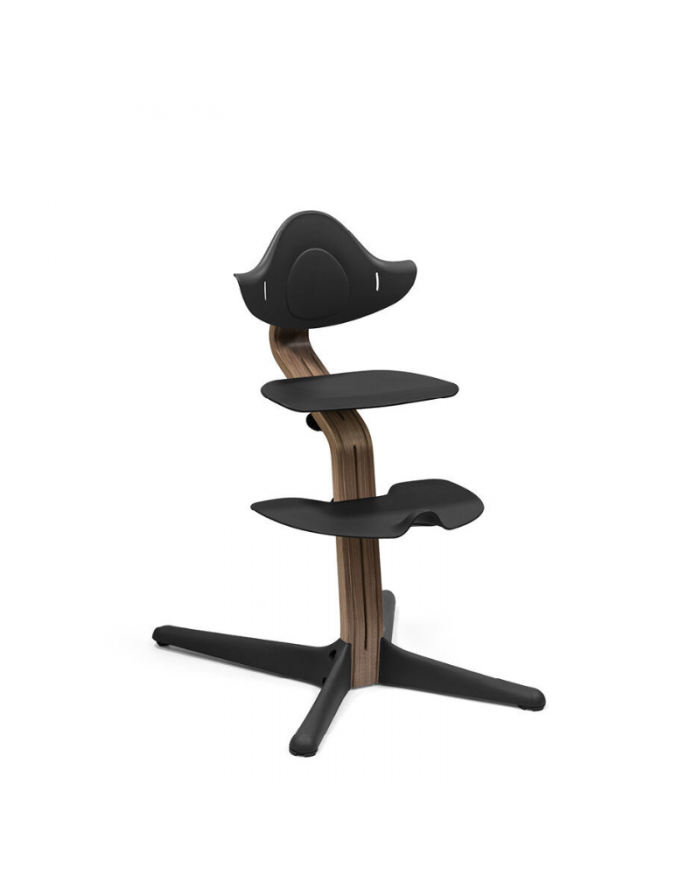 Stokke Sedia Nomi Walnut Black con Baby Set Omaggio