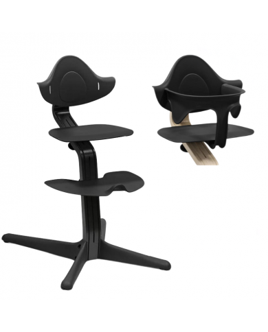 Stokke Sedia Nomi Total Black con Baby Set Omaggio