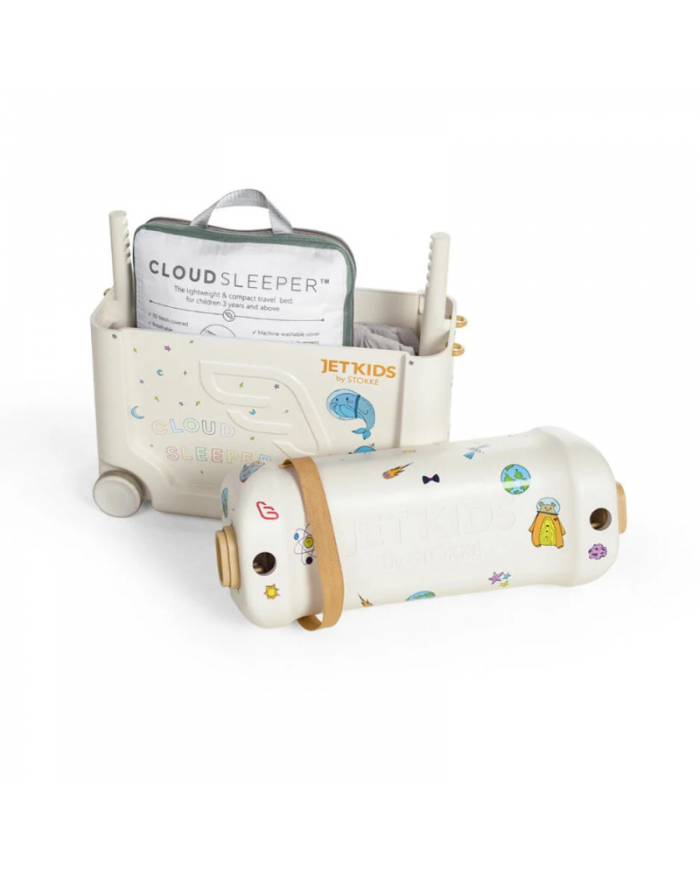 JetKids by Stokke BedBox Midnight Grey Con Cloudsleeper omaggio