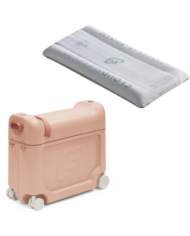 JetKids by Stokke BedBox Coral Pink con Cloudsleeper omaggio