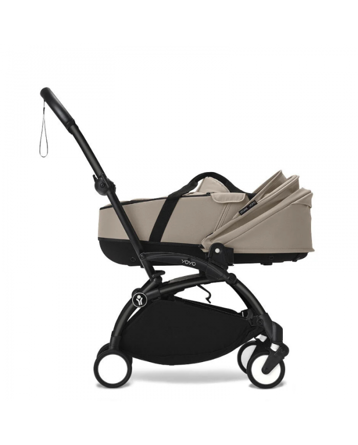 Stokke Passeggino Yoyo³ con bassinet 0 e 6+ Black/Black