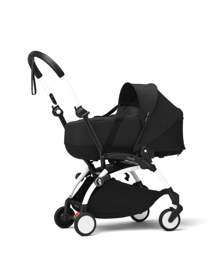 Stokke Passeggino Yoyo³ con bassinet 0 e 6+ Black/Black