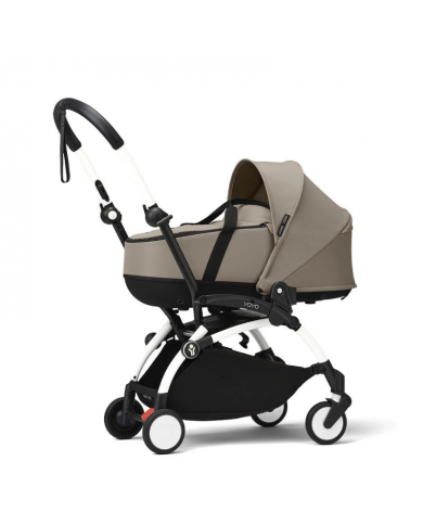 Stokke Yoyo³ con bassinet e rivestimento 6+ White/Taupe