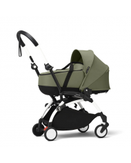 Stokke Yoyo³ con bassinet e rivestimento 6+ White/Olive