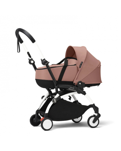 Stokke Yoyo³ con bassinet e rivestimento 6+ White/Ginger