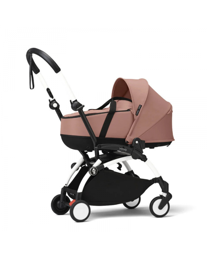 Stokke Yoyo³ con bassinet e rivestimento 6+ White/Ginger