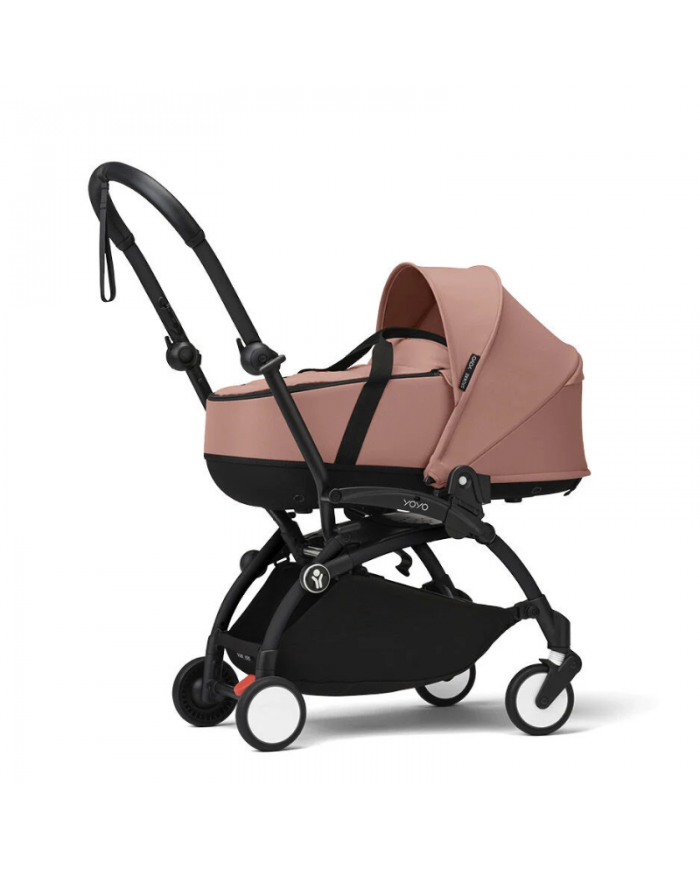 Stokke Yoyo³ con bassinet e rivestimento 6+ Black/Ginger
