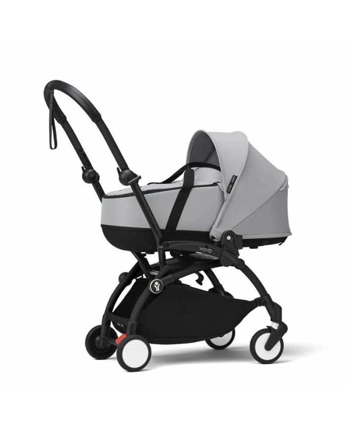Stokke Yoyo³ con bassinet e rivestimento 6+ Black/Stone