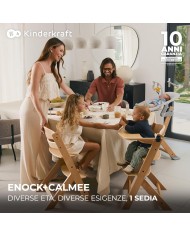 Seggiolone Enock In Legno Naturale 4 in 1 Con Sdraietta Seggiolone Enock In Legno Naturale 4 in 1 Con Sdraietta
