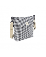 Pasito a Pasito Borsa Fasciatoio I Love Vichy Nero