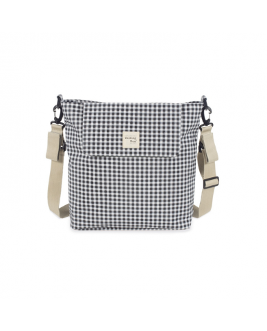 Pasito a Pasito Borsa Fasciatoio I Love Vichy Nero