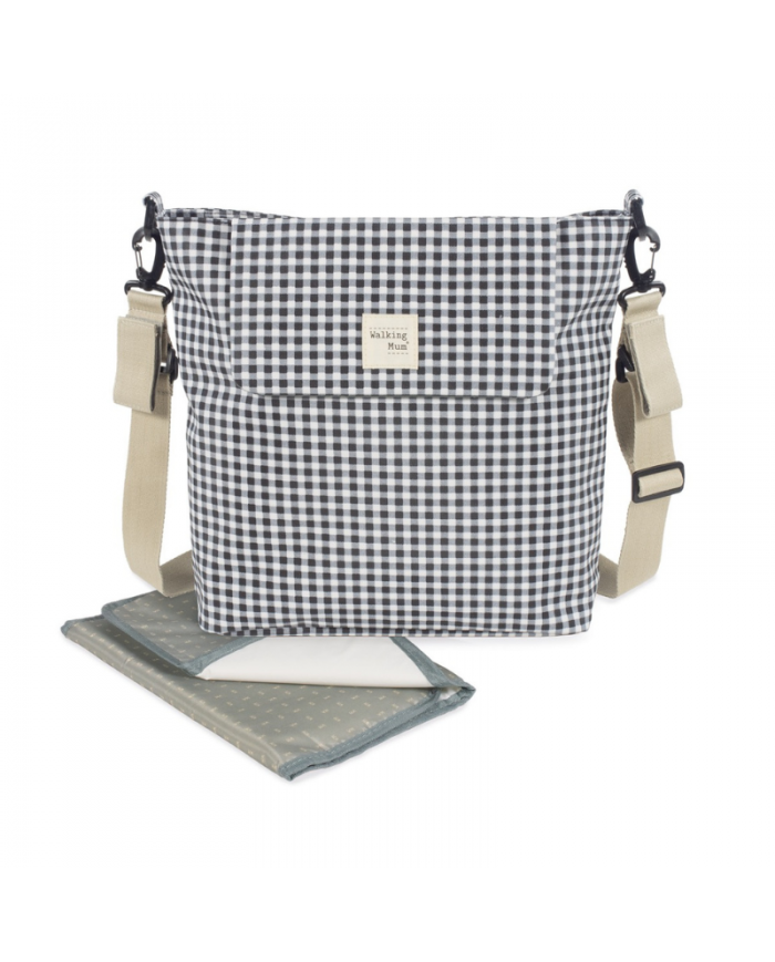 Pasito a Pasito Borsa Fasciatoio I Love Vichy Nero