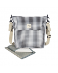 Pasito a Pasito Borsa Fasciatoio I Love Vichy Nero