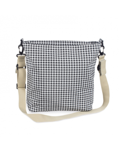 Pasito a Pasito Borsa Fasciatoio I Love Vichy Nero