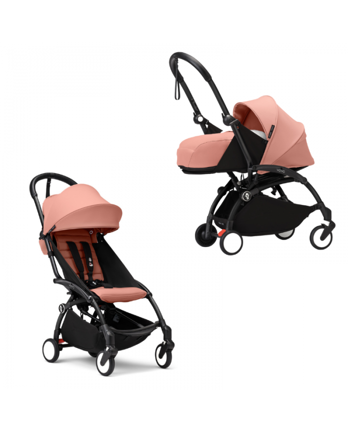 Stokke Duo Yoyo³ Kit 0+ e 6+ Black/Ginger