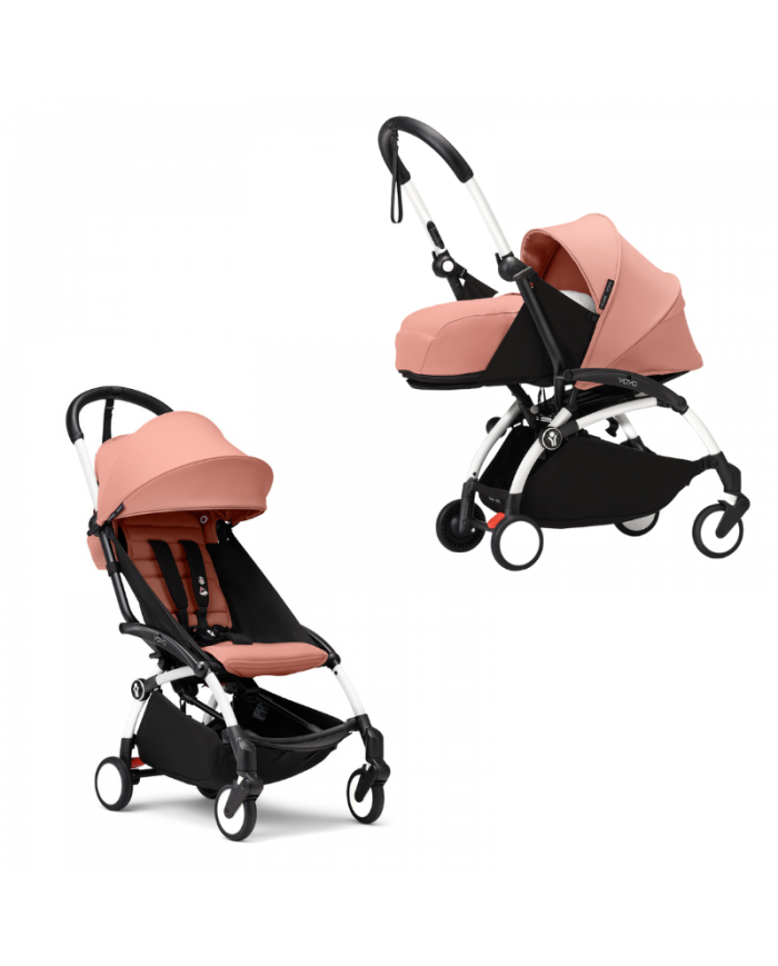 Stokke Duo Yoyo³ Kit 0+ e 6+ White/Ginger