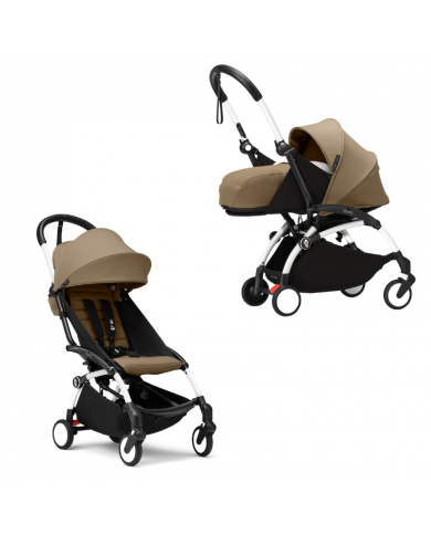 Stokke Duo Yoyo³ Kit 0+ e 6+ White/Toffee