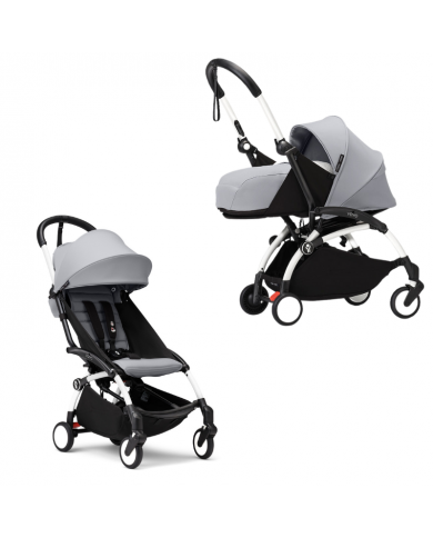 Stokke Duo Yoyo³ Kit 0+ e 6+ White/Stone