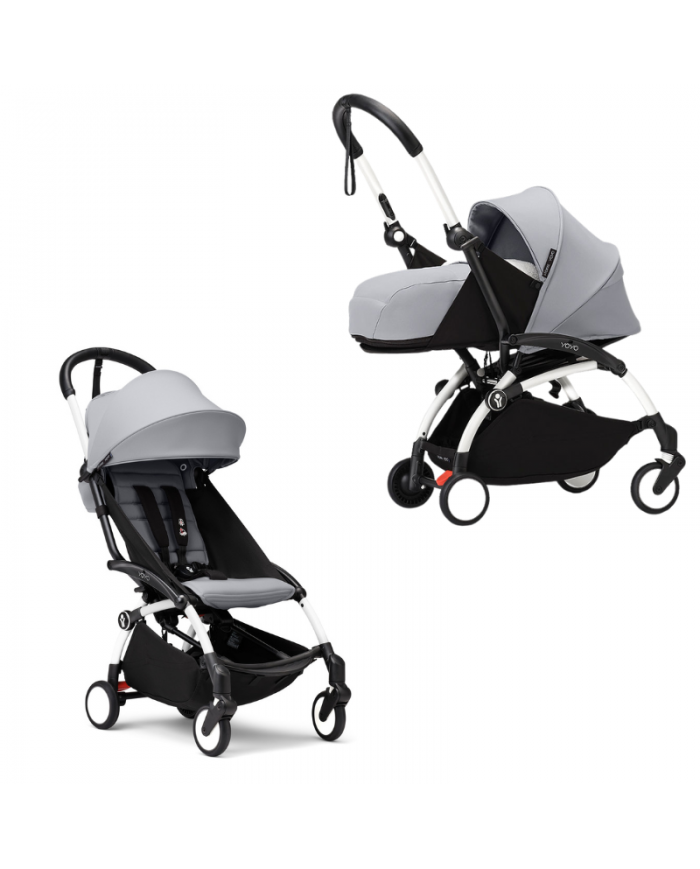 Stokke Duo Yoyo³ Kit 0+ e 6+ White/Stone