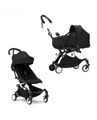 Stokke Yoyo³ con bassinet e rivestimento 6+ Black/Black