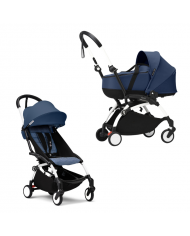 Stokke Passeggino Yoyo³ con bassinet 0 e 6+ Black/Black