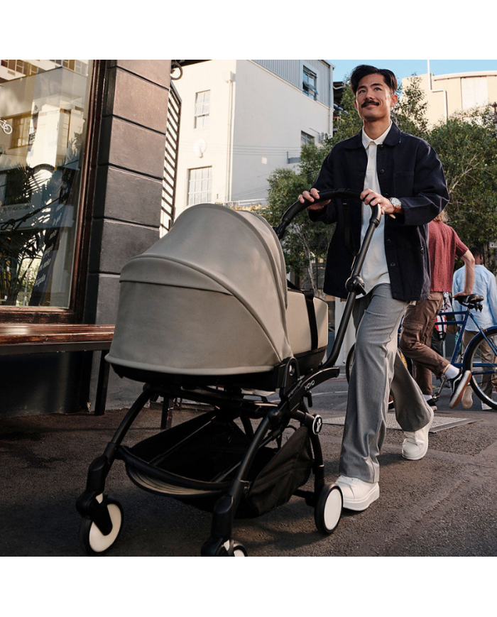 Stokke Yoyo³ con bassinet e rivestimento 6+ Black/Olive