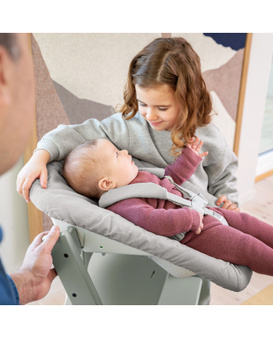 Stokke Promo Tripp Trapp Black con Newborn