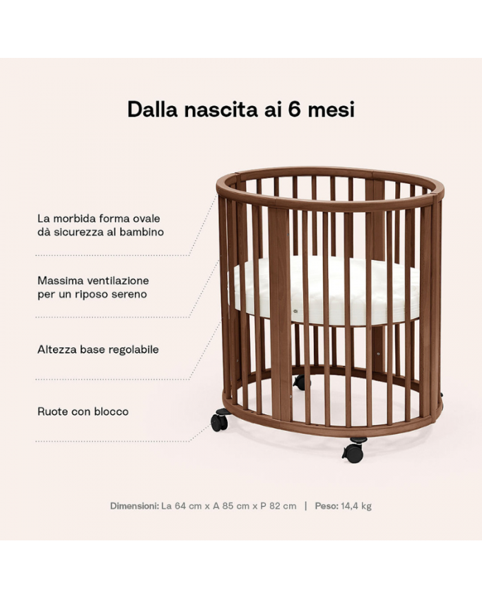 Stokke Sleepi Mini V3 Warm Brown